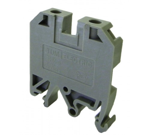 Зажим наборный ЗНИ-4мм2 (JXB35А) серый   SQ0803-0001  TDM