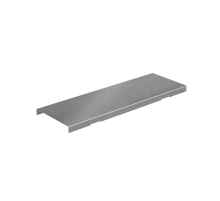 Крышка Т-отвода вертикального 50 мм с разворотом на 90 град "ПЛЮС"  KTDVplus90-50  КМ-профиль