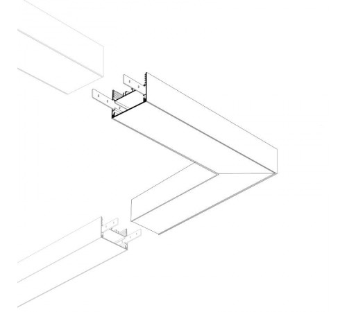 Угол SL-LINE-5035 (arlight, Металл)  030116  Arlight