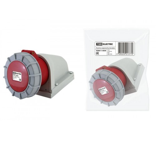 Розетка наружной установки IP67 16А 3Р+РЕ+N 380В  SQ0611-0030  TDM