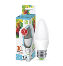 Лампа светодиодная LED-СВЕЧА-standard 3.5Вт 230В Е27 4000К 320Лм  4690612003894  ASD