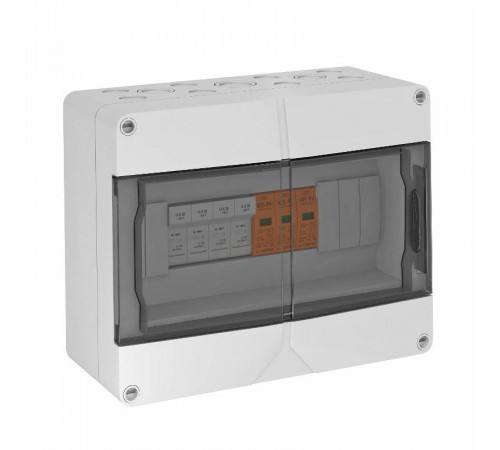 Системное решение для защиты фотогальванических установок с соединительными зажимами типа 1+2, 900В (VG-BC PV900KS4)  5088640  OBO Bettermann