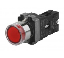 Кнопка управления LAY5-BW3461 с подсветкой красный 1з (20/200/4000)  Б0045661  ЭРА