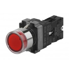 Кнопка управления LAY5-BW3461 с подсветкой красный 1з (20/200/4000)  Б0045661  ЭРА