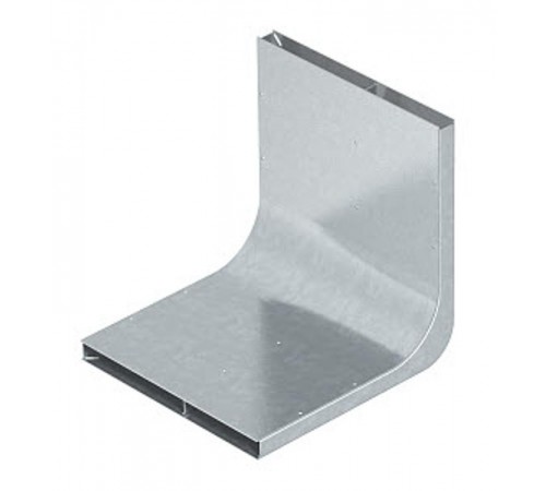 Вертикальный угол 90° кабельного канала EUK 350x28/3 секц. (сталь) (KV3 35028)  7400656  OBO Bettermann