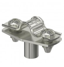 Крепежная скоба дистанционная 6-7 мм (с резьбовым соединением M6) из нержавеющей стали А4  1362456  OBO Bettermann