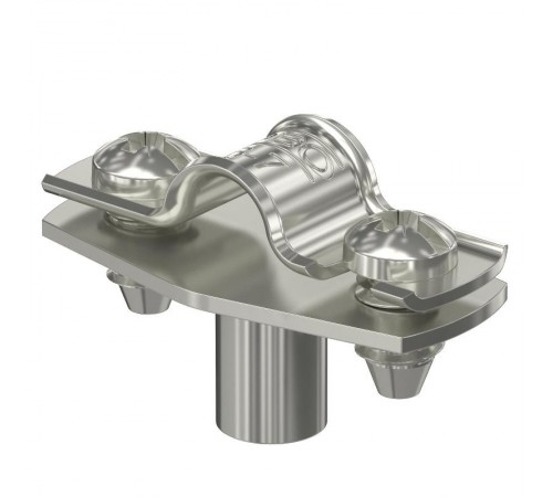 Крепежная скоба дистанционная 6-7 мм (с резьбовым соединением M6) из нержавеющей стали А4  1362456  OBO Bettermann