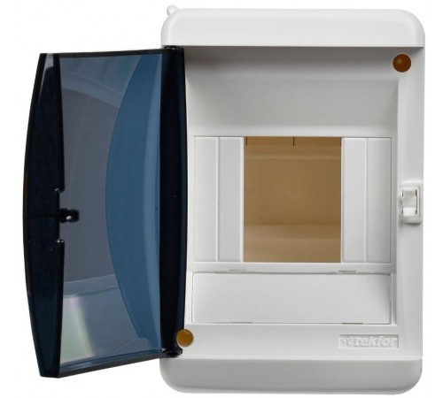 Корпус пластиковый навесной на 4 модуля КМПн-4 IP41 белый TEKFOR Mini  TFM-KP73-N-04-41-K01-K01  IEK