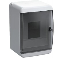 Корпус пластиковый навесной на 4 модуля КМПн-4 IP41 белый TEKFOR Mini  TFM-KP73-N-04-41-K01-K01  IEK