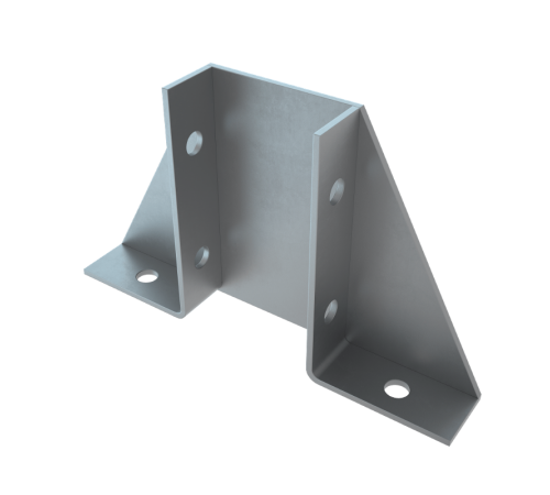 Основание двойного страт-профиля 41х82 мм дельтообразное HD  2OSTP HD  КМ-профиль