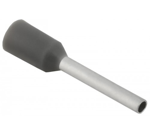 Наконечник НШВИ 0,75-10 серый (100шт/упак)  UGN11-C75-010-100  IEK