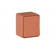 AtlasDesign Profi54 Терракотовый О/У Переключатель 1-клавишный 10 АХ  ATN547061  SE