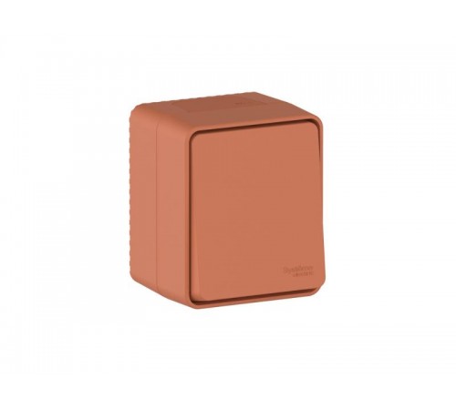 AtlasDesign Profi54 Терракотовый О/У Переключатель 1-клавишный 10 АХ  ATN547061  SE