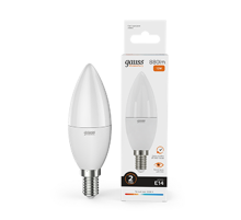 Лампа светодиодная LED Elementary Свеча 12W 880lm E14 3000K  33112  Gauss