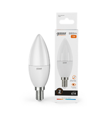 Лампа светодиодная LED Elementary Свеча 12W 880lm E14 3000K  33112  Gauss