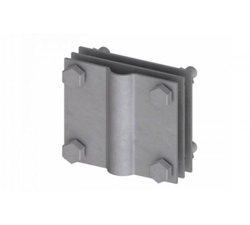 Соединитель стержень/полоса, 80х70 мм, INOX (замена на NE1302INOX)  NG3116INOX  DKC