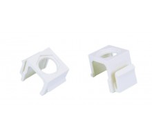 KJ1-COAX-WH Вставка формата Keystone Jack для коаксиальных разъемов, ROHS, белая  246965  Hyperline