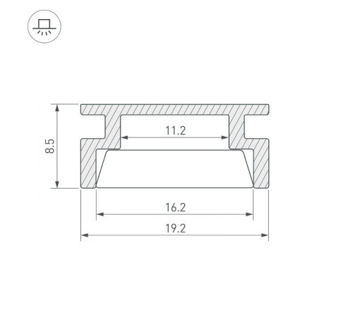 Профиль HR-2000  012090  Arlight