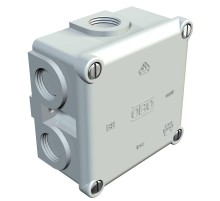 Коробка распределительная B9, 82x82x46 мм, с резьбой (B 9 B M)  2001632  OBO Bettermann