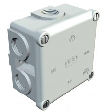 Коробка распределительная B9, 82x82x46 мм, с резьбой (B 9 B M)  2001632  OBO Bettermann