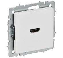 BRITE Розетка HDMI РHDMI-0-БрАБ арктический белый   BR-H10-K91  IEK