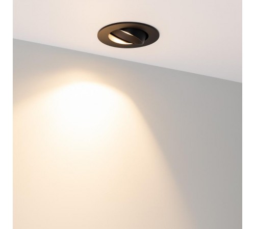 Светильник MS-ATOLL-BUILT-TURN-R94-10W Warm3000 (BK, 60 deg, 230V) (Arlight, IP54 Металл, 5 лет)  041574 Arlight                              