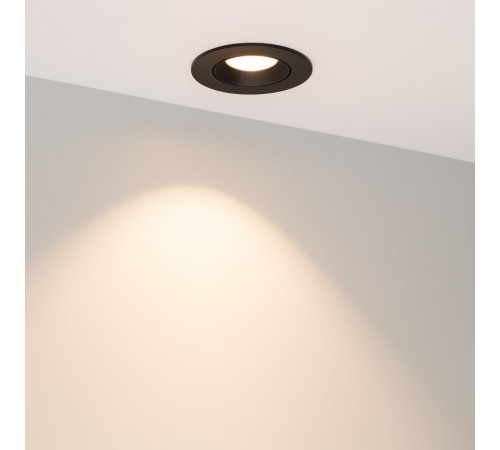 Светильник MS-ATOLL-BUILT-TURN-R94-10W Warm3000 (BK, 60 deg, 230V) (Arlight, IP54 Металл, 5 лет)  041574 Arlight                              