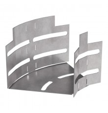 Угол горизонтальный изменяемый 0-45 градусов 100х80  PR16.0983  Промрукав