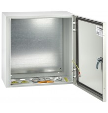  Щит с монтажной панелью металлический ЩМП-4.4.2-0 У2 IP54 (400х400х250)  Б0049113  ЭРА