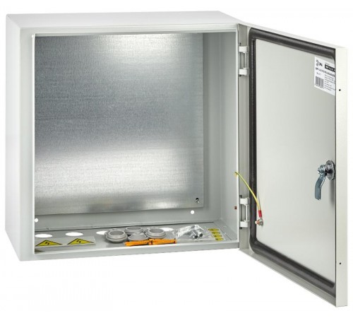  Щит с монтажной панелью металлический ЩМП-4.4.2-0 У2 IP54 (400х400х250)  Б0049113  ЭРА