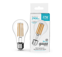 Лампа светодиодная   Basic Filament А70 27W 2900lm 4100К Е27 LED 1/10/40  40712272  Gauss