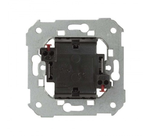 Simon 75 Механизм Выключатель проходной 2-кл с подсветкой, 10А 250В, S82, S82N, S82 Detail  75394-39  Simon