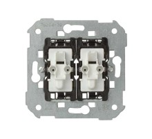 Simon 75 Механизм Выключатель проходной 2-кл с подсветкой, 10А 250В, S82, S82N, S82 Detail  75394-39  Simon