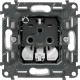 Valena Мех IN'MATIC Розетка с/з, безвинт.зажим  753021  Legrand