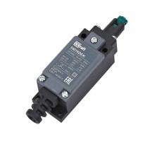 Концевой вык. пласт. 1НО1НЗ Плунжер роликового типа с вертикальным включением  34016DEK  DEKraft