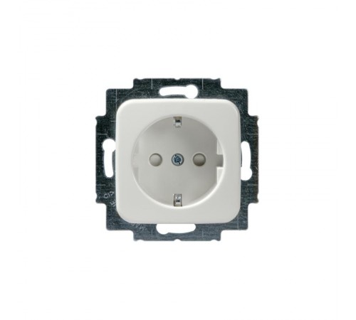 Розетка SCHUKO с заземлением, 16А / 250В, зажимные клеммы, серия Jussi, белый  20EUCKS-212   2TKA000684G1  ABB