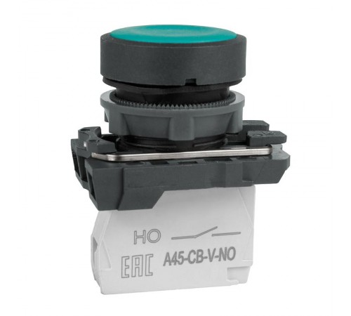 Кнопка OptiSignal D22 C5-P-310 зеленая пластик 1НО XB5AA31 332181 КЭАЗ