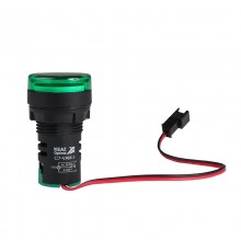 Индикатор тока и напряжения OptiSignal Compact D22 C7-VAM-3 зеленый 50-500 В AC/0-100 A AD22VAM  375699  КЭАЗ