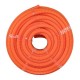 Труба гибкая гофрированная ПНД 25мм с протяжкой Plast (75м) оранжевый  tpnd-25-o  EKF