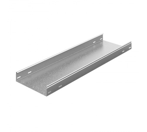 Лоток неперфорированный 150х65х3000, толщ. 1,0 мм, Сендзимир цинк  УЛН-150х65х3000-1,0-СЦ  Ostec