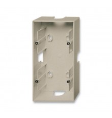 ABB Basic 55 Шампань Коробка для открытого монтажа, 2-постовая  1799-0-0963   2CKA001799A0963  ABB