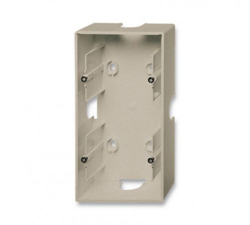 ABB Basic 55 Шампань Коробка для открытого монтажа, 2-постовая  1799-0-0963   2CKA001799A0963  ABB