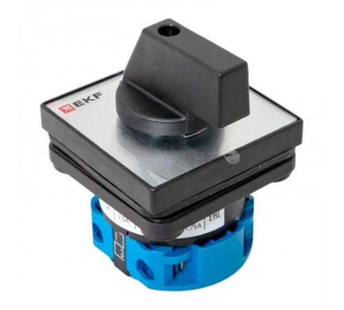 Переключатель кулачковый ПК-1-51 10А 1P "1-2" IP65  pk-1-51-10-65  EKF
