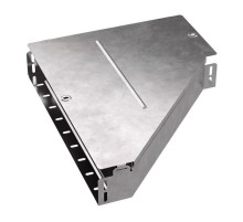 Переходник левый с крышкой Стандарт 500х200х80   PR16.0692  Промрукав