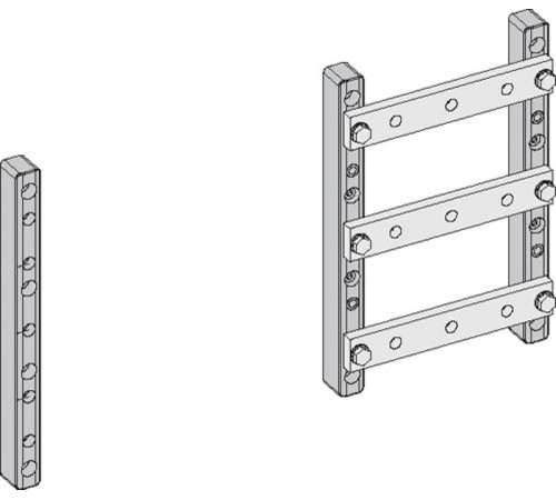 Держатель для 3-х шин, 60/100мм  ZX520  ABB