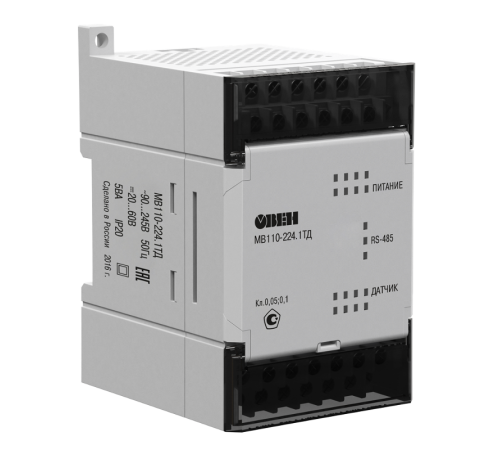 Модуль аналогового ввода МВ110-224.1ТД  60608  ОВЕН