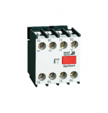 Блок контактный фронтального монтажа с клеммами (1НО+3НЗ) для контакторов F-09..(A)F-150.. и FR OptiStart K-FX-1013  335322  КЭАЗ