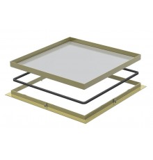 Кассетная рамка RK 383x383x20 мм (латунь) (RK M3 20)  7405876  OBO Bettermann