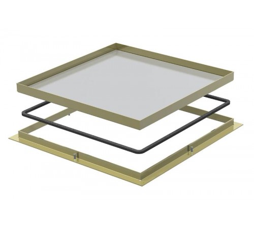 Кассетная рамка RK 383x383x20 мм (латунь) (RK M3 20)  7405876  OBO Bettermann