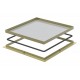 Кассетная рамка RK 383x383x20 мм (латунь) (RK M3 20)  7405876  OBO Bettermann